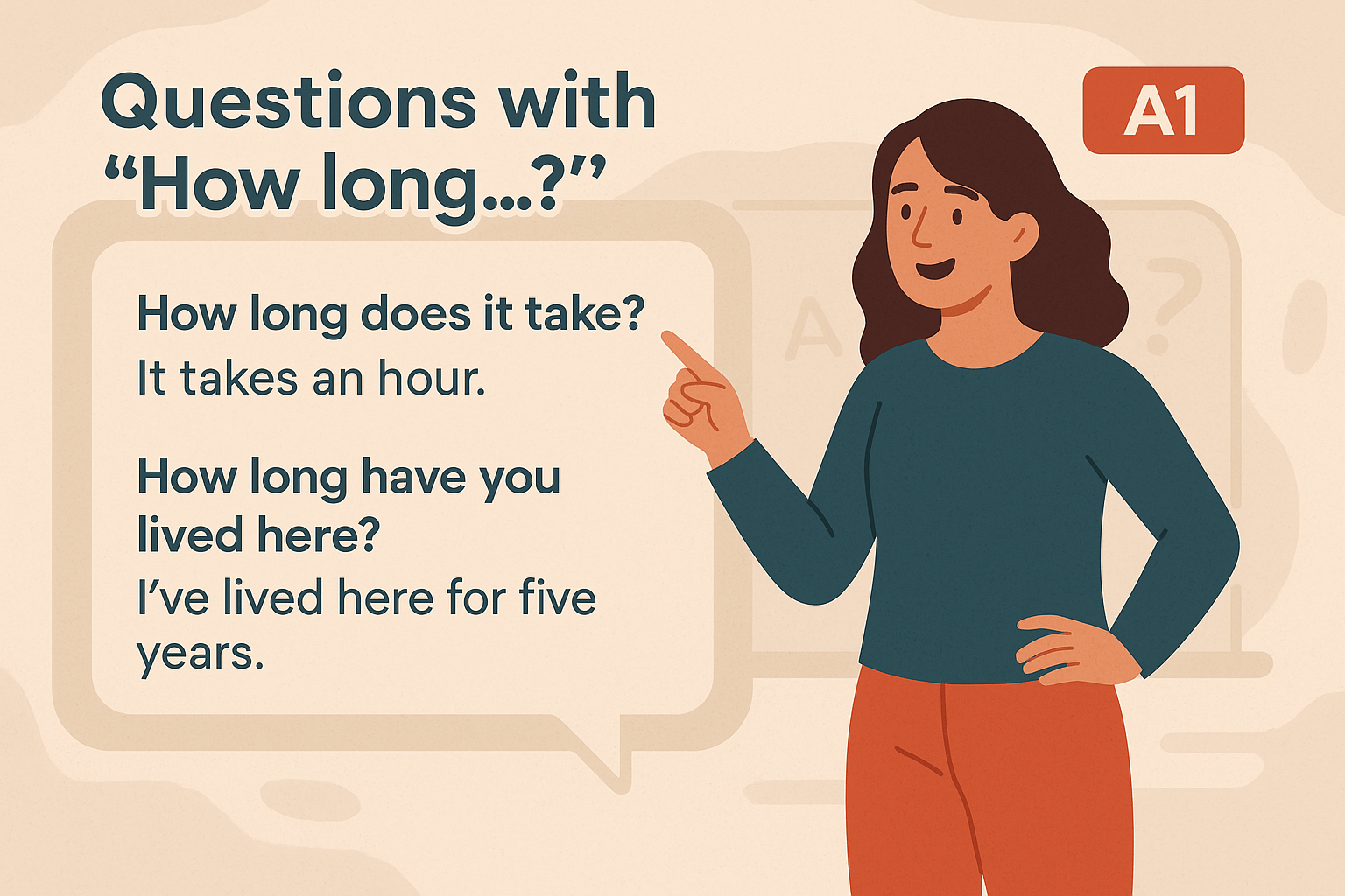 Урок 35: Вопросы "Как долго?" (How long...?)